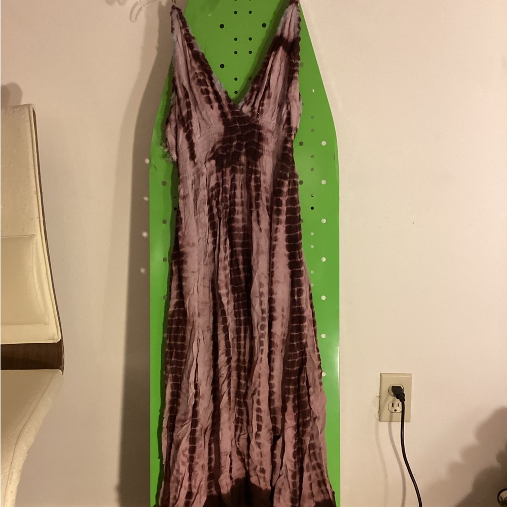 Raya Sun maroon red mini dress